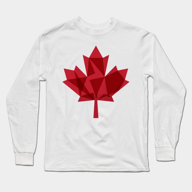 O Canada Long Sleeve T-Shirt by fimbis